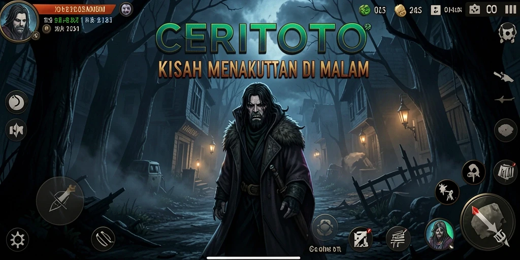 Gameplay menegangkan di dalam dunia horor CERITOTO.