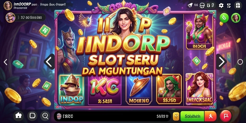 Tampilan gameplay Slot yang menakjubkan di INDORP.