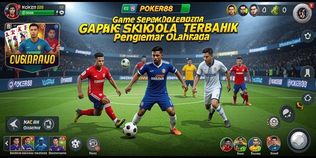 Tampilan gameplay intens saat bertanding di POKER88.