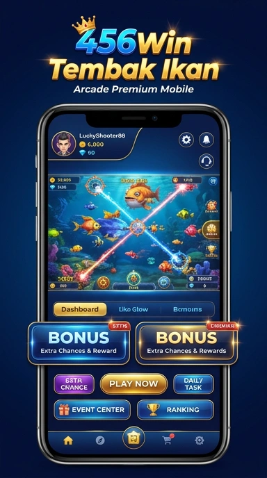 Tampilan awal aplikasi 456win dengan berbagai pilihan aplikasi.
