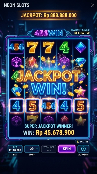Proses pengunduhan aplikasi mudah di 456win.